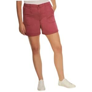 Gloria Vanderbilt Womens Pink Utility Shorts XL
